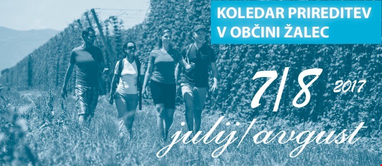 Koledar prireditev julij in avgust 2017
