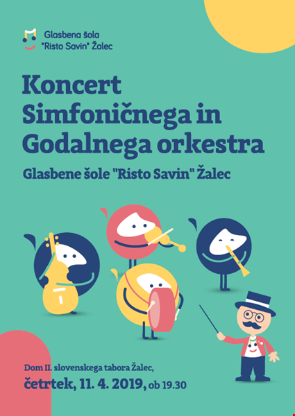 Koncert simfoničnega in godalnega orkestra